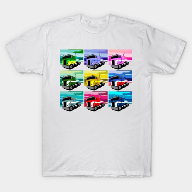 Cabover nine up T-Shirt by DarthBrooks